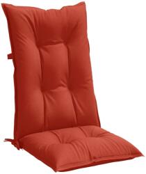 vidaXL 6 db melange piros szövet magas háttámlájú székpárna 120x50x7cm 9.15 kg (4002366)