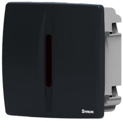 Styron Infravezérlésű piszoár öblítő, elemes működésű, fekete INFRA-RED PS 901-M-2-FF (PS 901-M-2-FF)