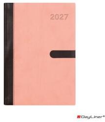 Dayliner Naptár, tervező, A5, napi, DAYLINER, „Winner, pink (NWA5NPIU)