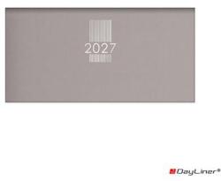 DAYLINER Zsebnaptár, fekvő elrendezésű, DAYLINER, „MyPastel, szürke (NMPZSSZU)