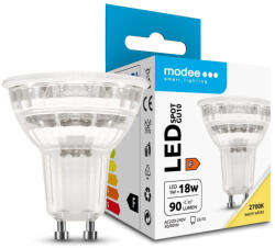 Modee Lighting LED Izzó Spot Üveg 1W GU10 36° 2700K (90 lumen) ERP (ML-GU10G2700K1W36)