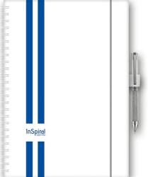 Dayliner Naptár, tervező, A5, heti, DAYLINER, „InSpiral GT, fehér-kék (NSA5HGTFKU)