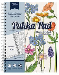 Pukka Pad Spirálfüzet, B5, vonalas, színezővel, 100 lap, PUKKA PAD Jotta Notebook, vegyes szín (PUP2142) (PUP2142)