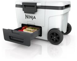 Ninja Racitor portabil Ninja FrostVault 42L cu roti, culoare alb, tehnologie Dry-Zone (4455999)