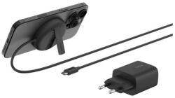 Belkin boostcharge pro настолно зарядно устройство 15 w, стойка + мрежово зарядно устройство, ЧЕРНО wia011kqbk (wia011kqbk)