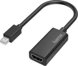 Hama Adaptor Mini DisplayPort - HDMI HAMA 200332, UHD 4K, negru (4047443437341)