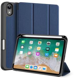 Dux Ducis IPAD mini 7 (2024) / mini 6 (2021) Husa DUX DUCIS DOMO cu suport, aspect de piele, FLIP activ, suport pentru creion, ALBASTRU ÎNCHIS GP-110344 (GP-110344)
