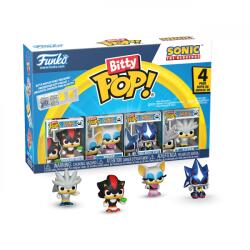 Funko Bitty Pop! 4-Pack: Sonic The Hedgehog - Shadow with Emerald, Rouge, Neo Metal Sonic Vinyl Figurine (FK92958) Figurina