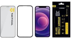 Tactical iPhone 12 mini TACTICAL IMPACT ARMOUR GLASS 3D стъкло за защита на екрана, с антибактериално покритие + рамка, ПРОЗРАЧНО 57983114102 (57983114102)
