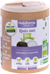 Nat&Form Extract de ridiche neagră, 60 capsule, Nat&Form