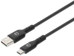 Manhattan Cable - Cablu USB pentru imprimantă (USB 2.0, USB-A - USB-B, 2 m, negru) 354929 (354929)