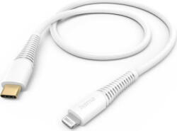 Hama Cablu date HAMA 201603, USB-C - Lightning, 1.5m, alb (4047443486035)