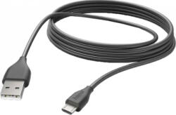 Hama Cablu date HAMA 201588, USB-A - MicroUSB, 3m, negru (4047443486912)