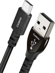AudioQuest Cablu AudioQuest Carbon, USB-A male - USB-C male, 0.75 m, Black (USBCAR20.75CA)