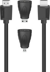 Hama Cablu HDMI HAMA 200705, 1.5m, 4K HDR, negru (4047443441805)