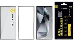 Tactical Samsung S24 Ultra TACTICAL IMPACT ARMOUR GLASS 3D стъкло за защита на екрана, с антибактериално покритие + рамка, ПРОЗРАЧНО 57983120955 (57983120955)