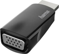 Hama Adaptor HDMI - VGA HAMA 200344, negru (4047443437464)