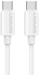 USAMS Cablu de date USAMS U98 Type-C - Type-C, 100 cm, ALB GP-189588 (SJ787USB02)