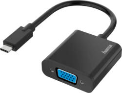 Hama Adaptor USB-C - VGA HAMA 200317, negru (4047443437181)