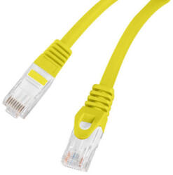 Lanberg PCU6-10CU-0200-Y Cablu patch galben neecranat Cat. 6 U/UTP LSZH CU AWG26, 2 m