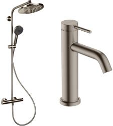 Hansgrohe Crometta set de baie perete cu termostat cu duș de ploaie || 88002390 (88002390)