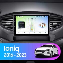  Autós navigáció Teyes CC4L DTS Hyundai Ioniq 2016-2023 6+64GB 9" QLED Qualcomm 2Ghz, Android 4G Bluetooth 5.1 DSP - B változat