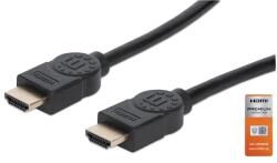 Manhattan Cablu Manhattan - HDMI la HDMI (HDR, HEC, ARC, 4K60Hz, HDR, 5 m, 18 Gbps, negru) 355360 (355360)