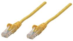 Manhattan Cablu Manhattan - Cablu de legătură U/UTP (RJ45 la RJ45, Cat6, 15 m, galben, cupru) 738606 (738606)