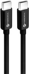 Forcell Cablu Forcell - F-Energy C338, USB-C/USB-C, 60W, 2m, negru (5903396220647)