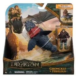 Spin Master Așa îți numești dragonul: Set de joacă cu dragon și vikingi - mai multe variante Figurina