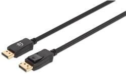 Manhattan Cablu Manhattan - DisplayPort (DisplayPort 1.4, 4K 144 Hz, HDR, 2 m, negru) 353618 (353618)