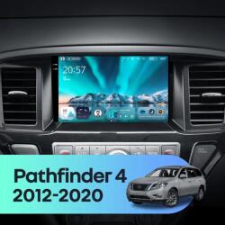  Autó navigáció Teyes CC4 Nissan Pathfinder 2013-2020 6+128GB 9.5" QLED Octa-core 2.7Ghz, Android 4G Bluetooth 5.1 DSP - B változat