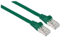 Manhattan Cablu Manhattan - Patch S/FTP (RJ45 la RJ45, cablu Cat7 cu conector modular Cat6A, 2 m, verde, cupru) 740845 (740845)