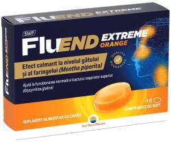 Sun Wave Pharma FluEnd Extreme, portocaliu, 16 pastile, Sun Wave Pharma