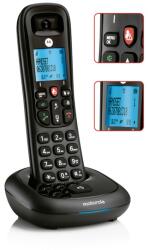 Motorola Telefon MOTOROLA CD4001 fără fir, DECT, NEGRU 107CD4001 (107CD4001)