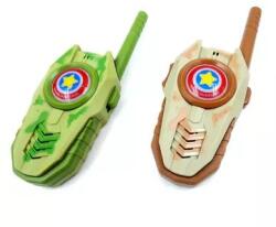 Man Yuk Toys Walkie-talkie pentru copii - maro-verde Set bricolaj copii