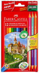 Faber-Castell Комплект цветни моливи Faber-Castell, 12+3 броя