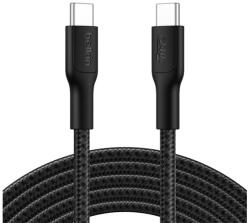 Belkin Cablu de date BELKIN BOOSTCHARGE PRO Type-C - Type-C, 300 cm, NEGRU CAB025HQ3MBK (CAB025HQ3MBK)