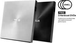 ASUS Unitate optică externă ASUS pentru scriere DVD (ZenDrive) SDRW-08U7C-U, argintie, USB-C, Ultra Slim SDRW-08U7C-U/SIL/G/AS (SDRW-08U7C-U/SIL/G/AS)