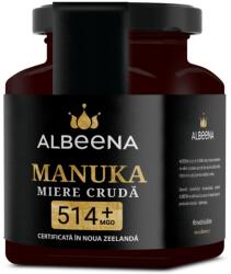 ALBEENA Miere de Manuka cruda, MGO 514+, 200 g, Albeena