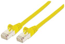 Manhattan Cablu Manhattan - Patch S/FTP (RJ45 la RJ45, cablu Cat7 cu conector modular Cat6A, 1 m, galben, cupru) 740708 (740708)