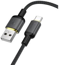 hoco. Cablu de date HOCO X128 USB - Type-C, 100 cm, NEGRU (X128)