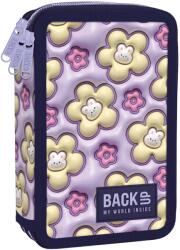 BackUP Penar cu accesorii BackUp 8 EW - Pastel Bunnies, 3 fermoare (710278) Penar
