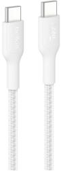 Belkin Cablu de date BELKIN BOOSTCHARGE PRO Type-C - Type-C, 100 cm, ALB CAB025HQ1MWH (CAB025HQ1MWH)