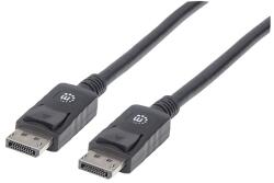 Manhattan Cablu Manhattan - DisplayPort la DisplayPort (DisplayPort 1.2, 4K la 60 Hz, 1 m, negru) 306935 (306935)