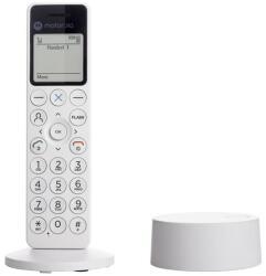 Motorola Telefon MOTOROLA DOT411 fără fir, DECT, ALB 107DOT411 (107DOT411)