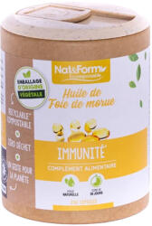 Nat&Form Ulei din ficat de cod, 200 capsule, Nat&Form