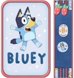 Graffiti Penar cu rechizite Graffiti Bluey - Blue, 2 fermoare (260331) Penar