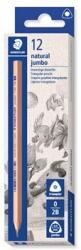 STAEDTLER Grafitceruza, 2B, háromszögletű, vastag, STAEDTLER Noris natural jumbo 119N (119N-2B)