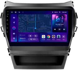  Autó navigáció MOSS M3 Hyundai Santa Fe 3 2013-2018 4+32GB 9" QLED Octa-core 2Ghz, Android 4G Bluetooth 5.1 DSP - C változat